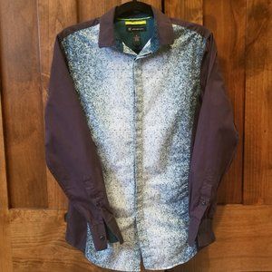 Unique INC Slim-Fit (S) Button-Up